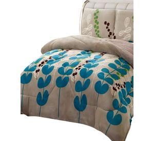 COBERTOR PLUSH CON CHIPORRO 2 PLAZAS 230X250CM BEIGE C11
