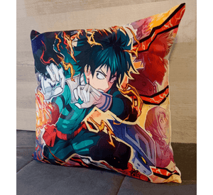 Cojín Felpa 45x45 cm Izuku Midoriya Extra Suave My Hero