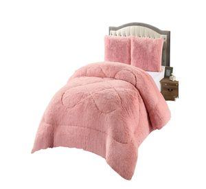 COBERTORES CON CHIPORRO DE PELUDOS 2 PLAZAS 230X250CM ROSA1