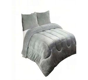 PLUMON CHIPORRO DE INVIERNO PREMIUM 2 PLAZA  COLOR GRIS