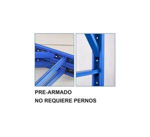 Estante Metálico Rack 200x150x50cm 400kg Armado Rápido