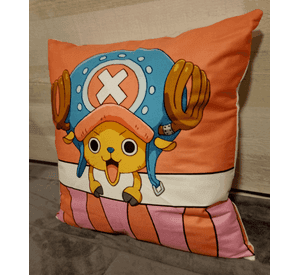 Cojín Felpa 45x45 cm De Mugiwara Tony Chopper Extra Suave
