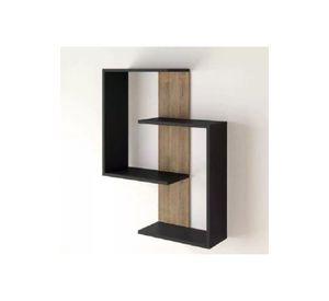 Repisa Moderna Minimalista Flotante Negro
