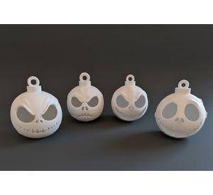 Adorno Navidad - (Pack 4) Jack Skellington
