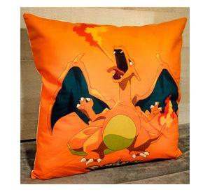 Cojín Felpa 45x45 cm Charizard Extra Suave