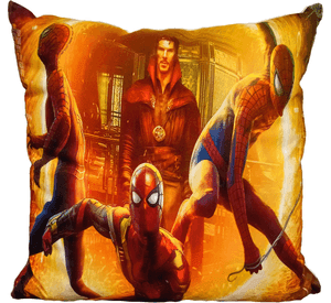 Cojín Felpa 45x45 cm De Hombre Araña Multiverso Spiderman Extra Suave