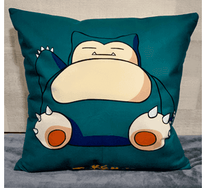 Cojín Felpa 45x45 cm Snorlax Extra Suave
