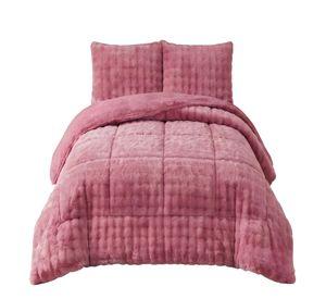 COBERTOR ALTO CONFORT 2 PLAZA 230CM X 250CM COLOR ROSADO