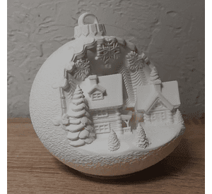 Adornos navidad para árbol - Cabañas Nevadas
