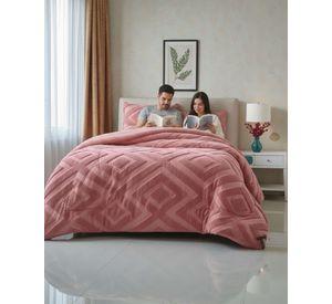 Cubrecama Chiporro Diseño Geometrico Suave y Abrigador King