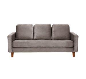 JUEGO DE LIVING 3-1 SOFA VENECIA 3C TELA VELVET + SITIAL KIEL TELA
