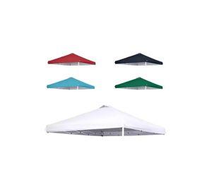Carpa lona de repuesto para toldo, 3x3 m, impermeable, color blanco