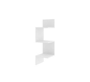 Repisa Esquinera Moderna Minimalista Blanco