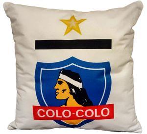 Cojín Felpa 45x45 cm Blanco y Negro Extra Suave