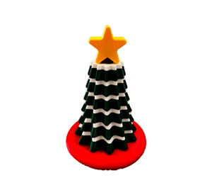 Decoración - Figura Árbol de navidad giratorio