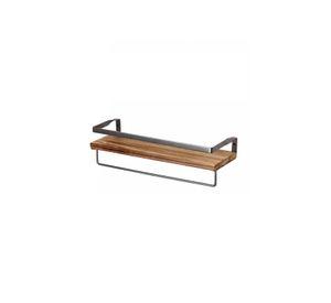 Repisas Flotantes de Madera Modernas Multipropósito Kit 2 Café