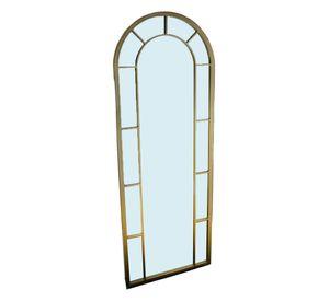 Espejo de arco decorativo marco de metal 70x190x2cm