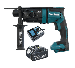 Rotomartillo 18mm 3 Modos Brushless 18v Makita DHR182 (5 Ah)