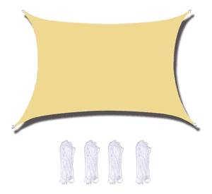 Parasol impermeable 3x3 beige