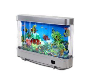 LAMPARA ACUARIO DECORATIVA 3D MOVIMIENTO MX16