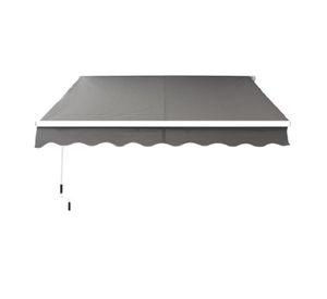 Toldo Brazo Retractil Terrazas 3x2.5 mts Gris