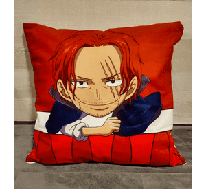 Cojín Felpa 45x45 cm Mini Akagami Shanks Extra Suave