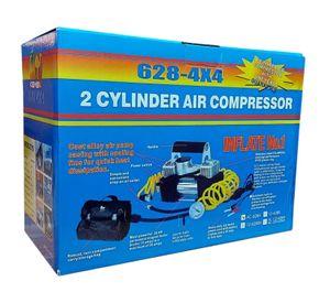 Compresor De Aire Portatil Doble Piston 12V 150PSI Rapido