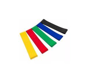 Banda Elástica para Ejercicios - Yoga, Resistencia, 5 Pcs con Bolso D