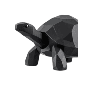 Decoración - Tortuga Caminando Polígono
