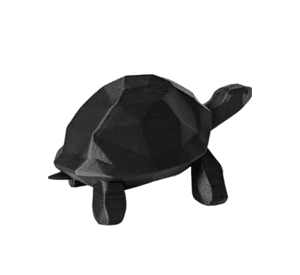 Decoración - Tortuga Caminando Polígono