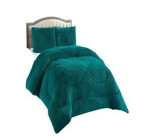 COBERTORES DE PELUDOS CON CHIPORRO 2 PLAZAS 230X250CM TURQUESA