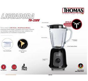 LICUADORA THOMAS TH-330V NEGRA