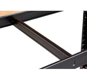 Estante de acero pintada 90x30x180 cm con 5 bandejas – capacidad total 875 kg
