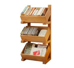 Estante De Madera Maciza 3 Niveles Cocina Exhibicion