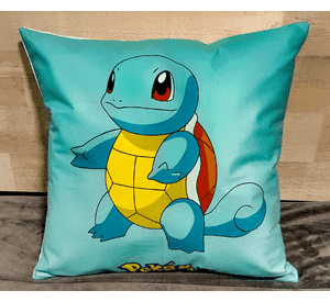 Cojín Felpa 45x45 cm Squirtle Extra Suave