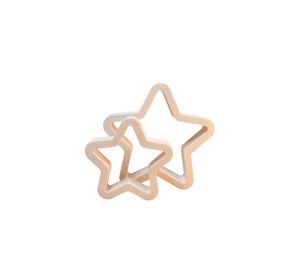 Adorno navidad - Estrellas (pack 2 un)