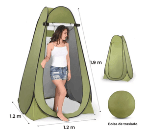 Carpa caseta baño vestidor portátil forcecl