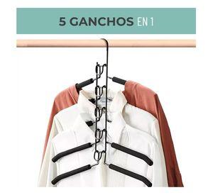 Set 2 Ganchos Colgadores De Ropa 5en1 Antideslizante