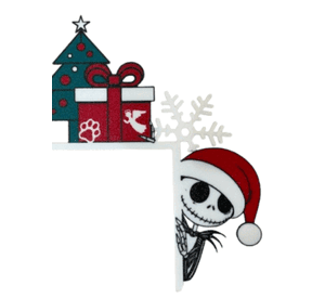 Adorno Navideño - Esquina de puerta 2025