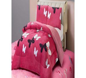 COBERTOR CON CHIPORRO PLUSH 2 PLAZAS 230X250CM ROSA C17