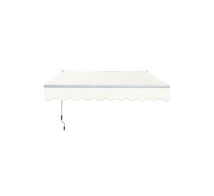 Toldo con brazo retractil Terrazas 2x1.5 Mts Blanco