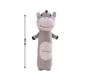 COJIN PELUCHE CABALLO GRIS