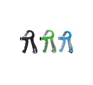 Hand Grip Ejercitador con Contador - 60-10 kg, 60-5 kg, 3 Colores, Color Celeste