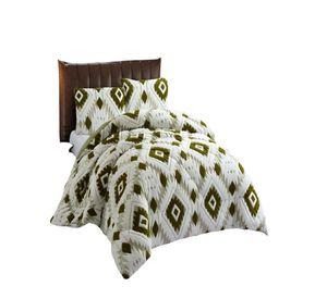 COBERTOR CON CHIPORRO DE JACQUERD CUTTING 2 PLAZAS 230X250CM BLANCO B11