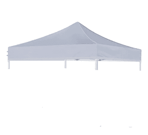 Lona carpa repuesto toldo plegable 2x2 blanco