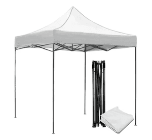 Lona carpa repuesto toldo plegable 2x2 blanco