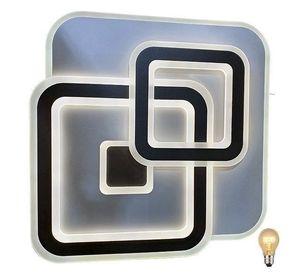 Lampara De Techo Led Multiluz 160w Metal Y Acrilico Control remoto