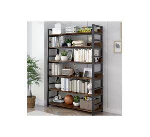 Organizador Estante Living para Libros 80x30x174cm Multifuncional Marrón