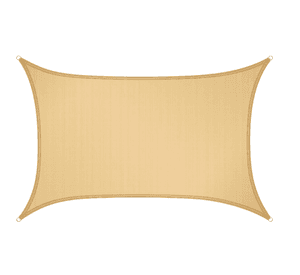 TOLDO VELA SOMBRA CUADRADO 4X4 BEIGE