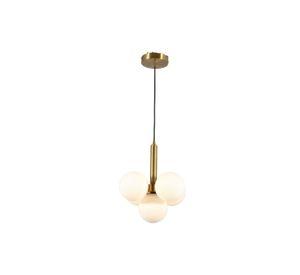 LAMPARA COLGANTE GLOBO OPAL 5 LUCES
